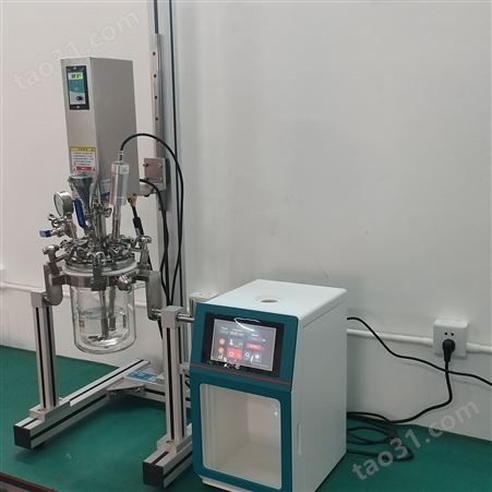 上海实验室可定制简易反应釜-乳液面霜研发用